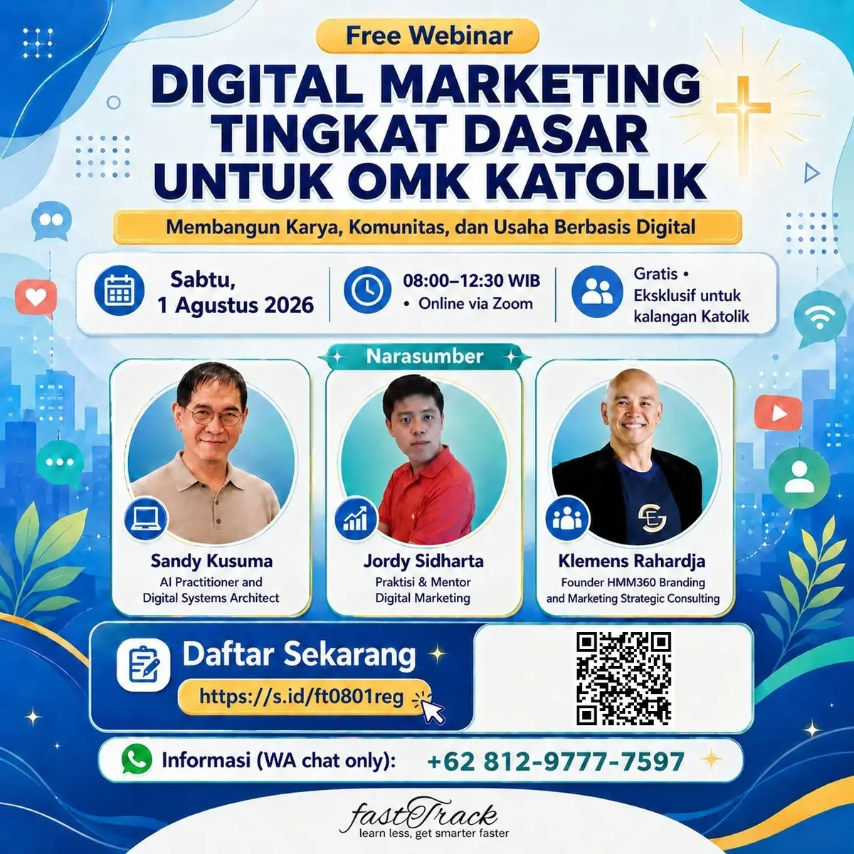 1 Agustus 2026 – Digital Marketing untuk OMK Katolik